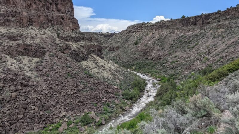 The Slide Trail - Lower Trailhead - Taos, NM