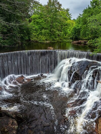 Horseshoe Falls-the Ted Knight bridge - Terryville, CT
