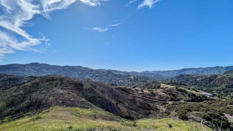 Viewridge Trail in the Santa Monica Mountains - Topanga, CA