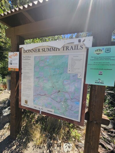 Pacific Crest Trail and Donner Peak Trailhead - Truckee, CA