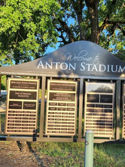 Anton Stadium - Ukiah, CA
