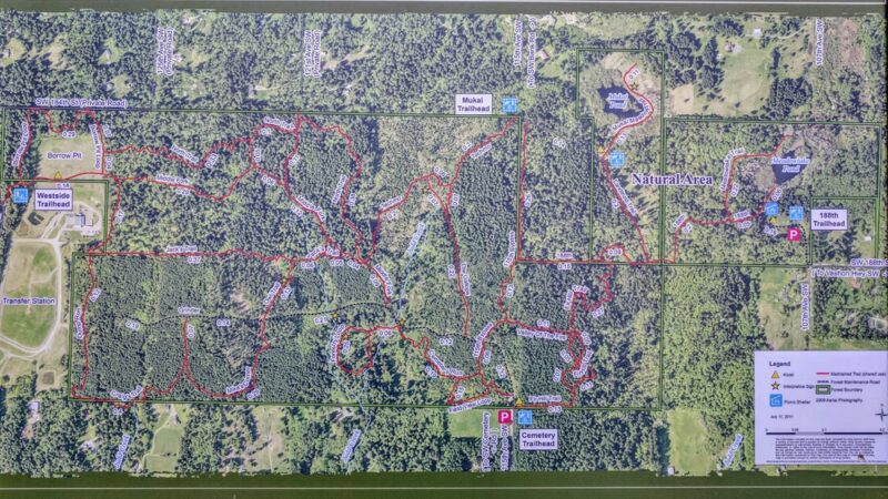 Island Center Forest 188th Trailhead - Vashon, WA