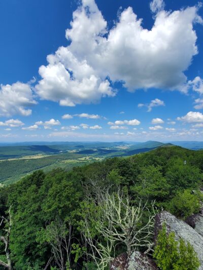 Hanging Rock Observatory Trailhead/Allegheny Trail - Waiteville, WV