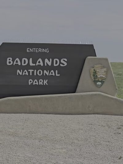 Badlands National Park Sign - Wall, SD