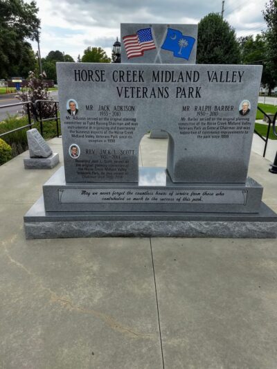 Midland Valley Veteran's Park - Warrenville, SC
