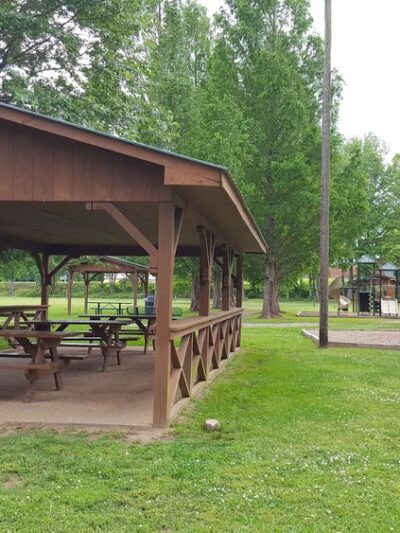 River Falls Park Trailhead. - Weldon, NC