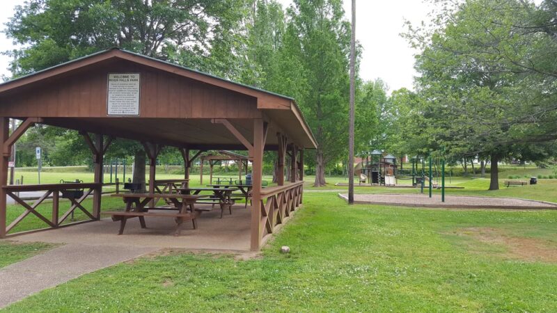 River Falls Park Trailhead. - Weldon, NC