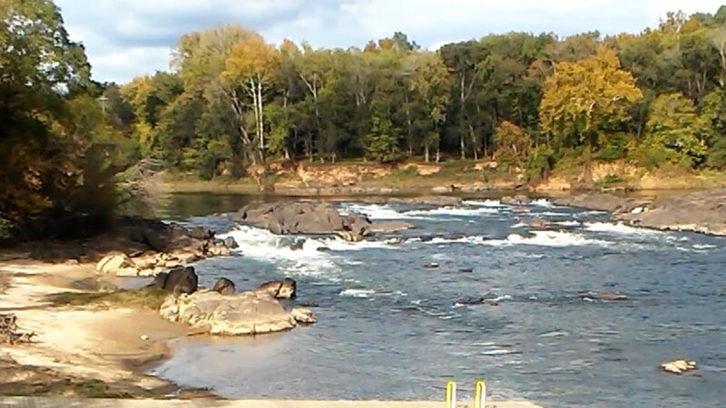 River Falls Park Trailhead. - Weldon, NC