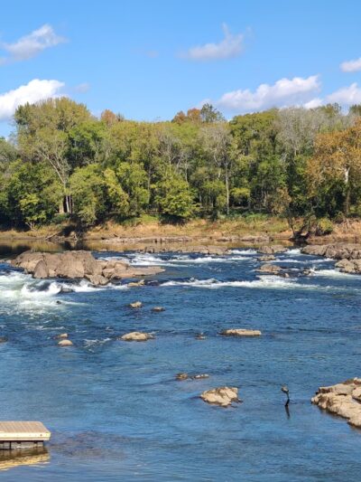 River Falls Park Trailhead. - Weldon, NC