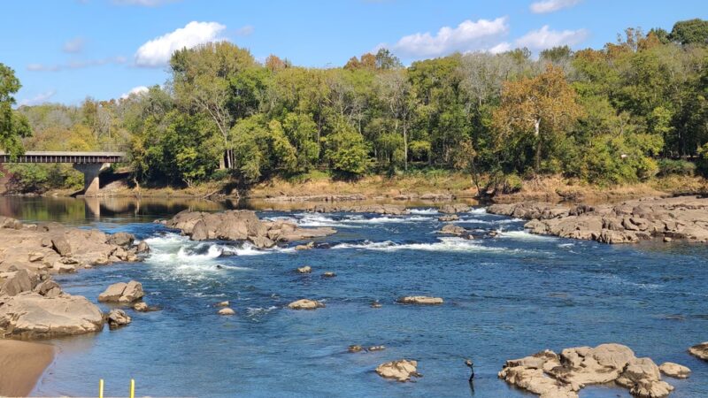 River Falls Park Trailhead. - Weldon, NC