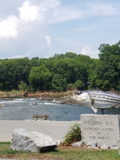 River Falls Park Trailhead. - Weldon, NC