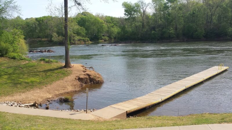 River Falls Park Trailhead. - Weldon, NC