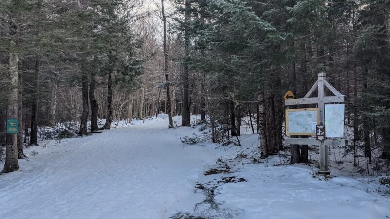 Valley Trail trailhead - West Dover, VT