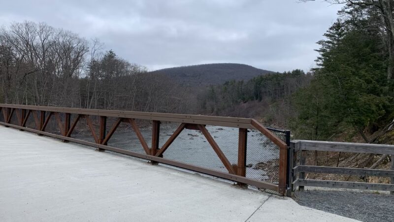 Ashokan Rail trail bicycle path - West Hurley, NY