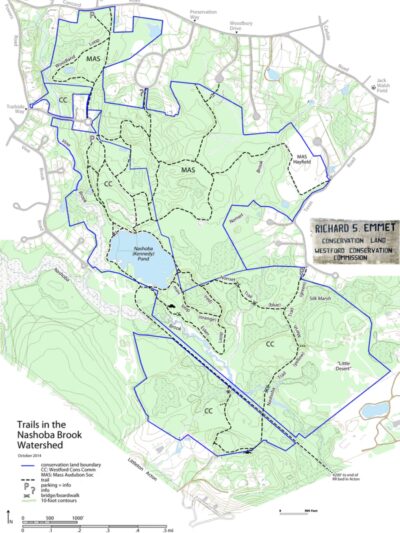 Nashoba Brook Watershed Trails - Westford, MA
