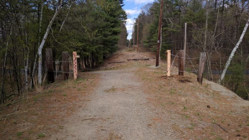 Stonybrook Railtrail, Nutting Rd Entrance - Westford, MA