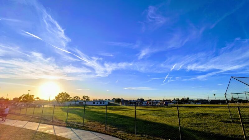 Picnic area in bolsa chica park - Westminster, CA