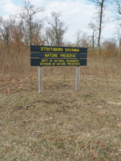 Stoutsburg Savanna Nature Preserve Parking Area - Wheatfield, IN
