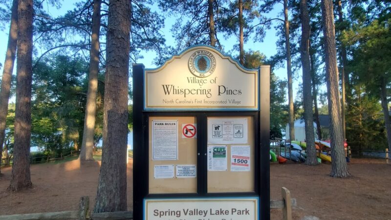 Spring Valley Lake Park - Whispering Pines, NC