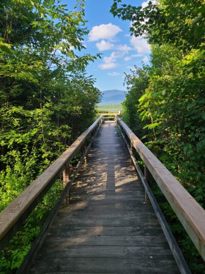 Presidential Range Rail Trail Parking - Whitefield, NH