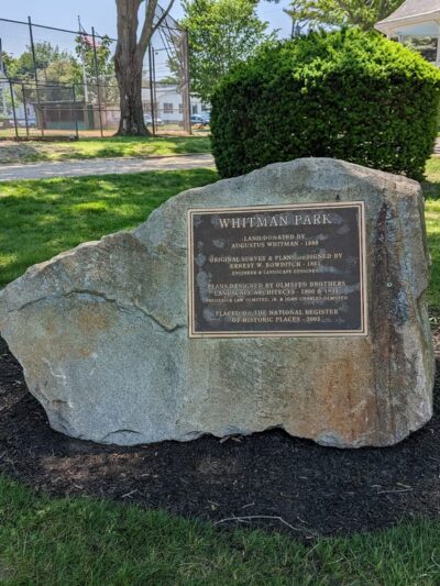 Whitman Park - Whitman, MA