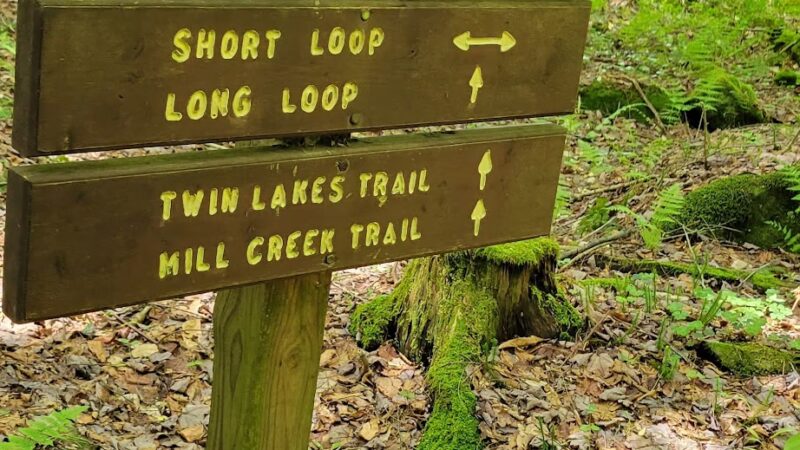 Black Cherry National Recreation Interpretive Trail - Trailhead - Wilcox, PA