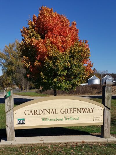 Cardinal Greenway Williamsburg Trailhead - Williamsburg, IN