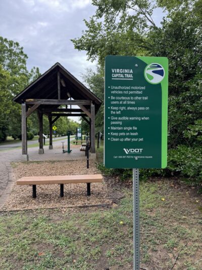 Virginia Capital Trail Jamestown Trailhead - Williamsburg, VA