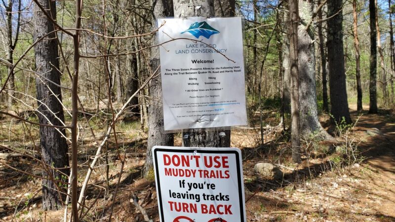 Three Sisters Preserve - Hardy Road Trailhead - Wilmington, NY