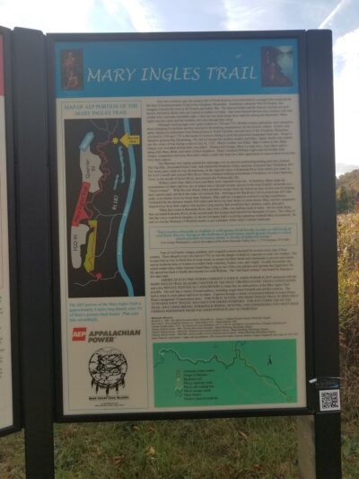 Mary Ingles Trail - Winfield, WV