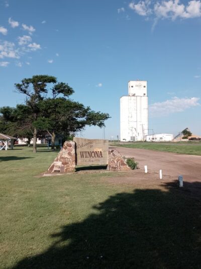 Winona town park - Winona, KS