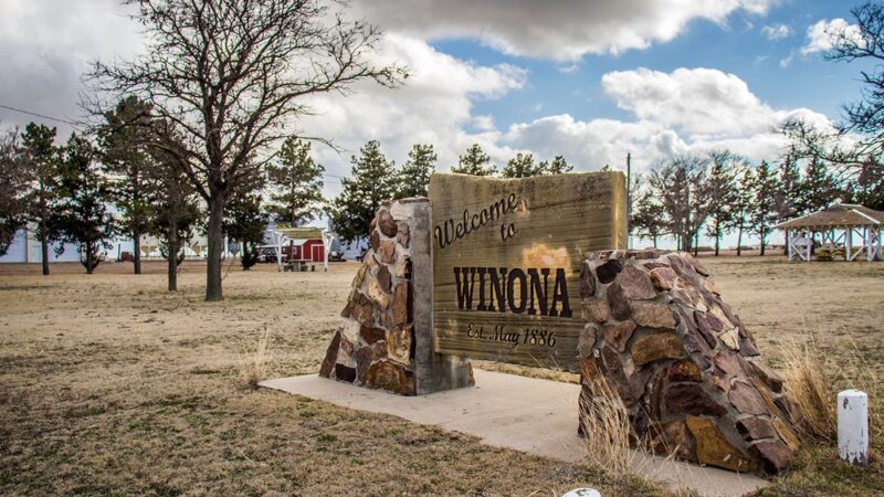 Winona town park - Winona, KS