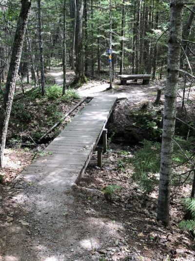 West Side Trail trailhead - Yarmouth, ME
