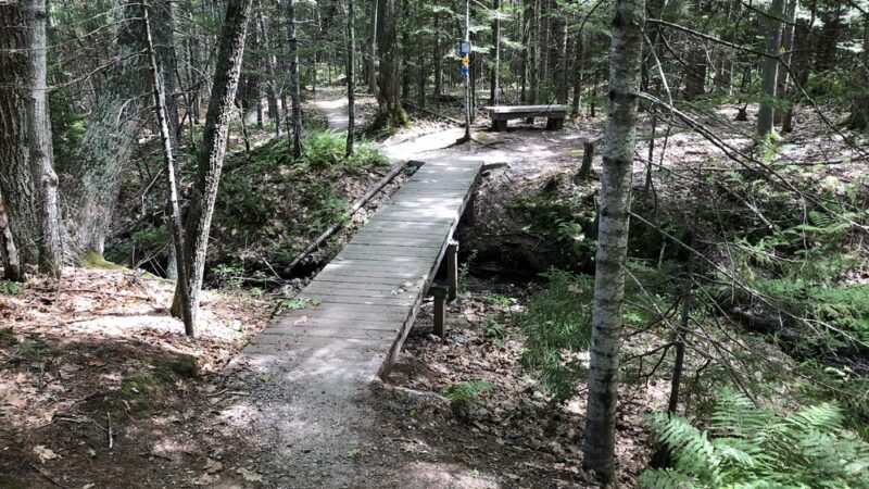 West Side Trail trailhead - Yarmouth, ME