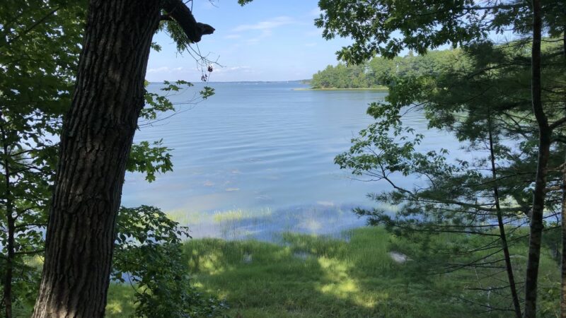 West Side Trail trailhead - Yarmouth, ME