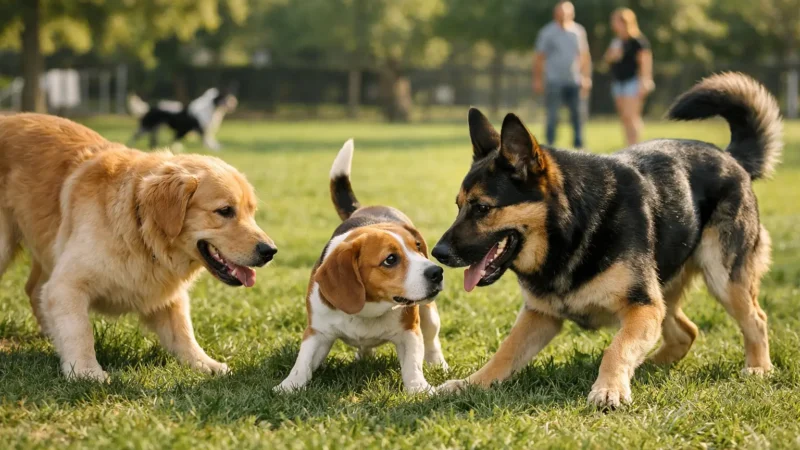 Dog Body Language at Park: What to Watch