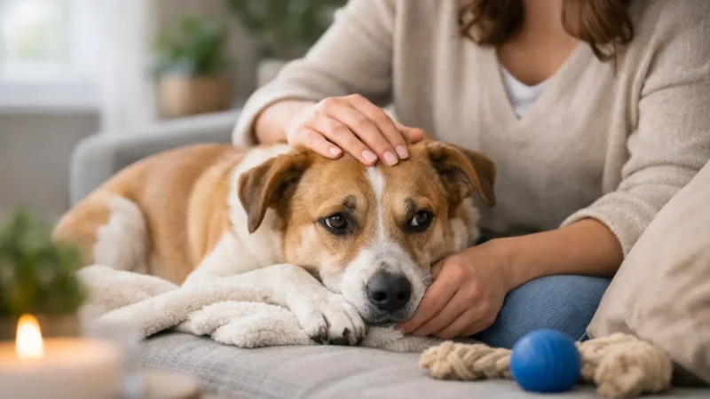 How to Calm an Anxious Dog at Home