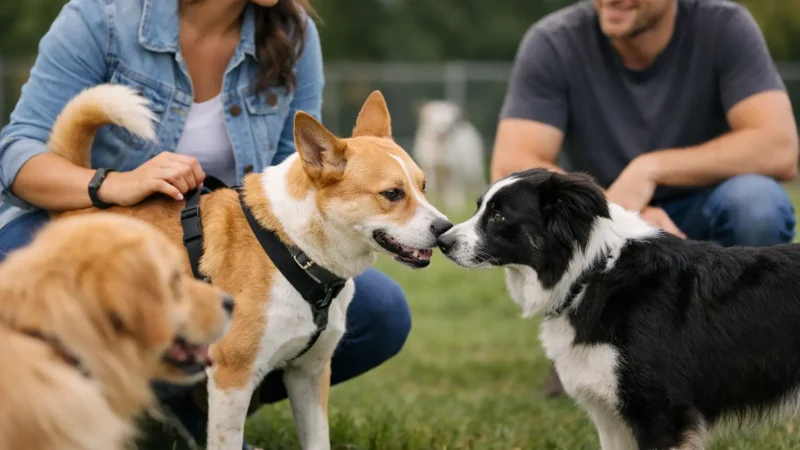 How to Socialize an Adult Dog Safely