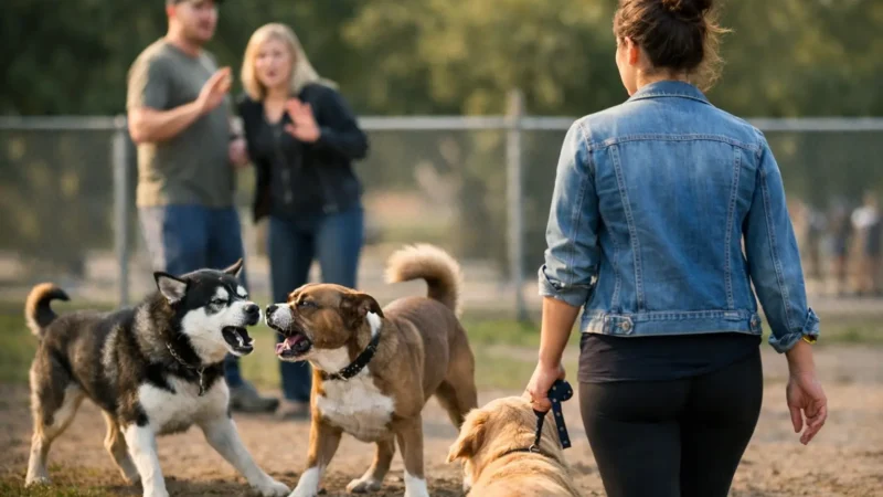 When to Leave Dog Park Before Trouble Starts