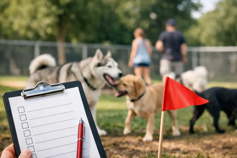 Dog Park Red Flags Checklist for Safer Visits