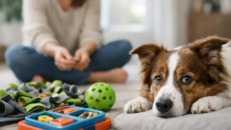 Guide to Enrichment for Anxious Dogs