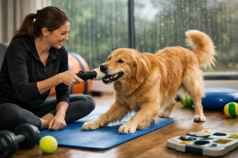 9 Rainy Day Exercise for Dogs That Actually Work