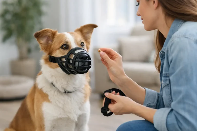 How to Muzzle Train a Dog Without Stress