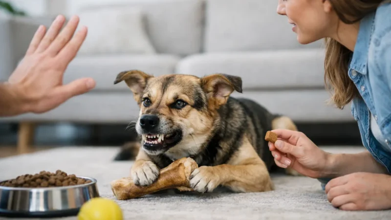 How to Stop Dog Resource Guarding Safely