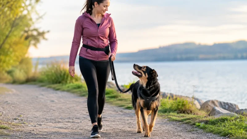 How to Exercise a Reactive Dog Without a Dog Park